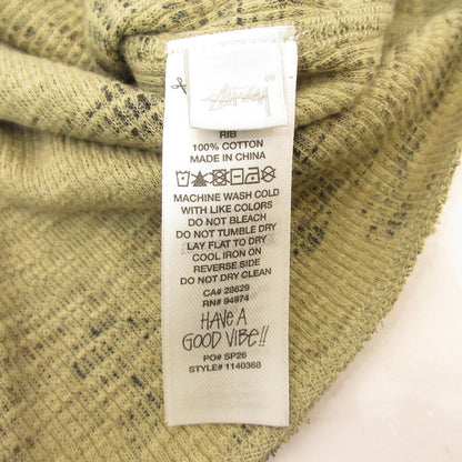STUSSY | ステューシー PIGMENT DYED SS THERMAL 半袖Ｔシャツ 1140368 カモ サイズ：M
