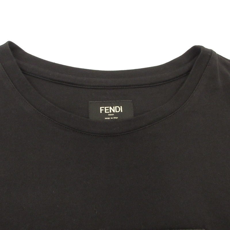 FENDI | フェンディ 半袖Ｔシャツ FY0894 A28U 国内正規タグ ブラック サイズ：S