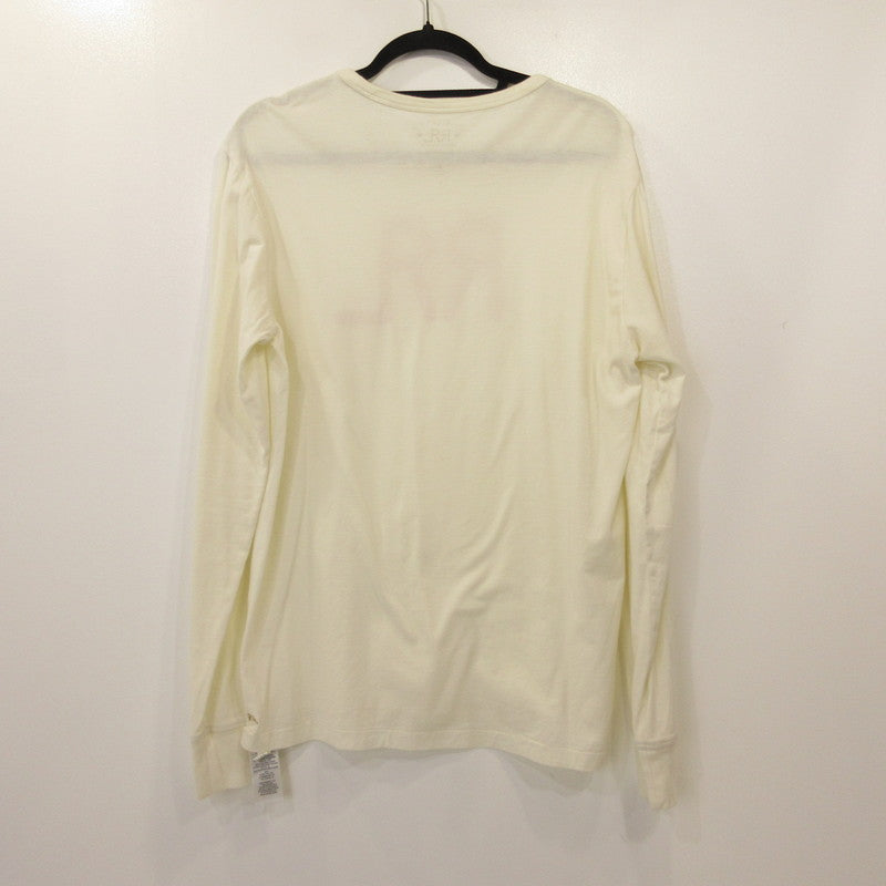RRL(RALPH LAUREN) | ダブルアールエルラルフローレン 長袖Ｔシャツ クリーム サイズ：M