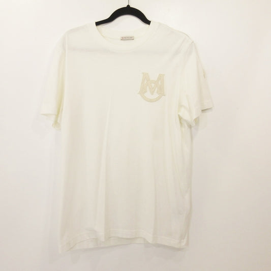 MONCLER | モンクレール 半袖Ｔシャツ I20918C00004 国内正規タグ ホワイト サイズ：M