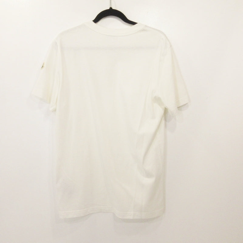 MONCLER | モンクレール 半袖Ｔシャツ I20918C00004 国内正規タグ ホワイト サイズ：M