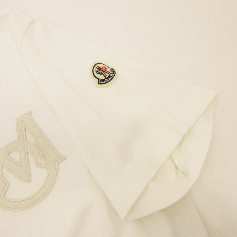 MONCLER | モンクレール 半袖Ｔシャツ I20918C00004 国内正規タグ ホワイト サイズ：M
