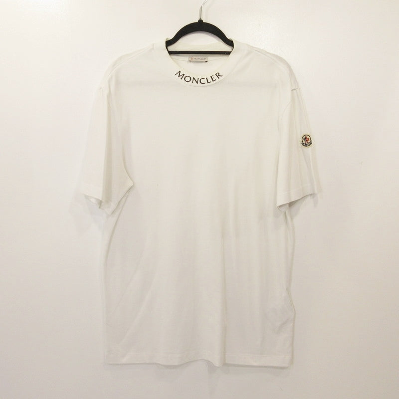 MONCLER | モンクレール 半袖Ｔシャツ G20918C00025 国内正規タグ ホワイト サイズ：M