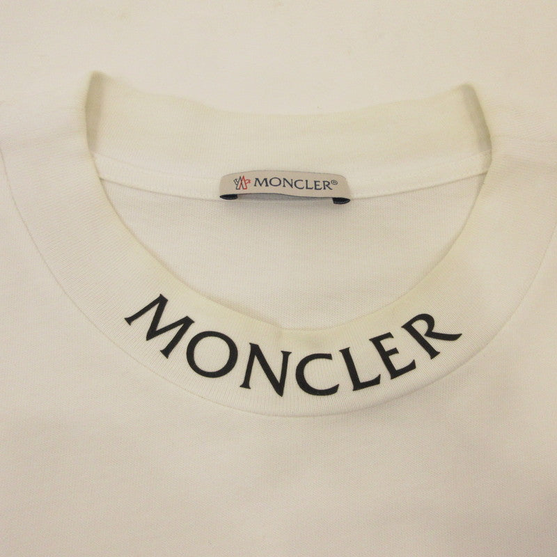 MONCLER | モンクレール 半袖Ｔシャツ G20918C00025 国内正規タグ ホワイト サイズ：M