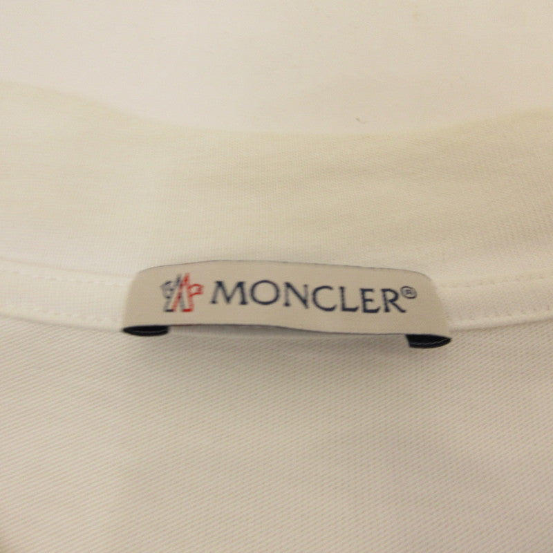 MONCLER | モンクレール 半袖Ｔシャツ G20918C00025 国内正規タグ ホワイト サイズ：M