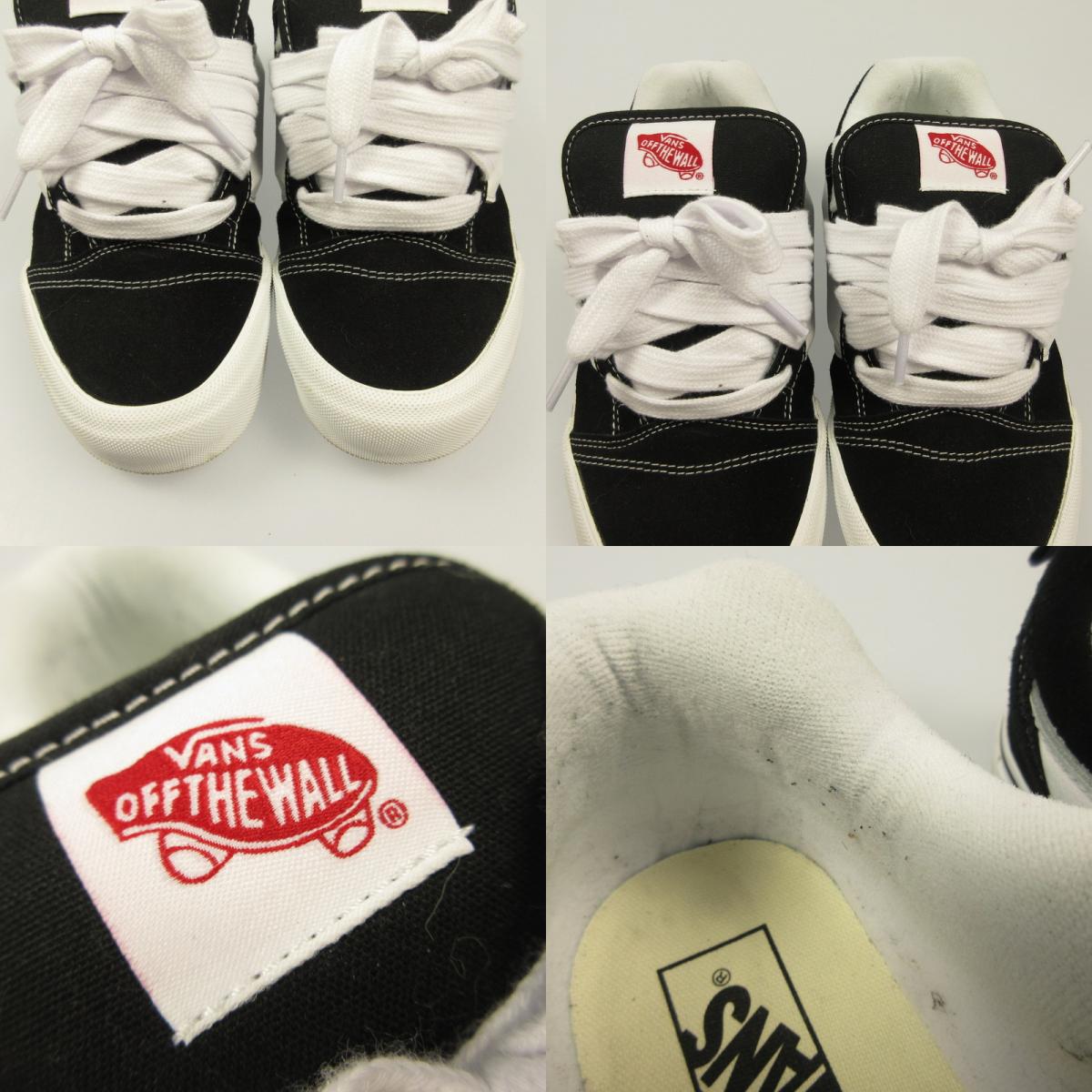 VANS | バンズ KNU SKOOL スニーカー VN0009QC6BT ブラック 26.5cm