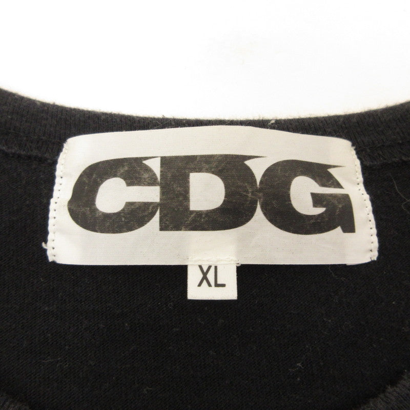 COMME des GARCONS | コムデギャルソン 半袖Ｔシャツ SZ-T005 ブラック サイズ：XL