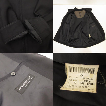 YVES SAINT LAURENT | イヴ・サンローラン スイングトップ 年式:90s~00s ブラック