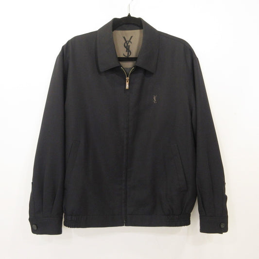 YVES SAINT LAURENT | イヴ・サンローラン スイングトップ 年式:90s~00s ブラック