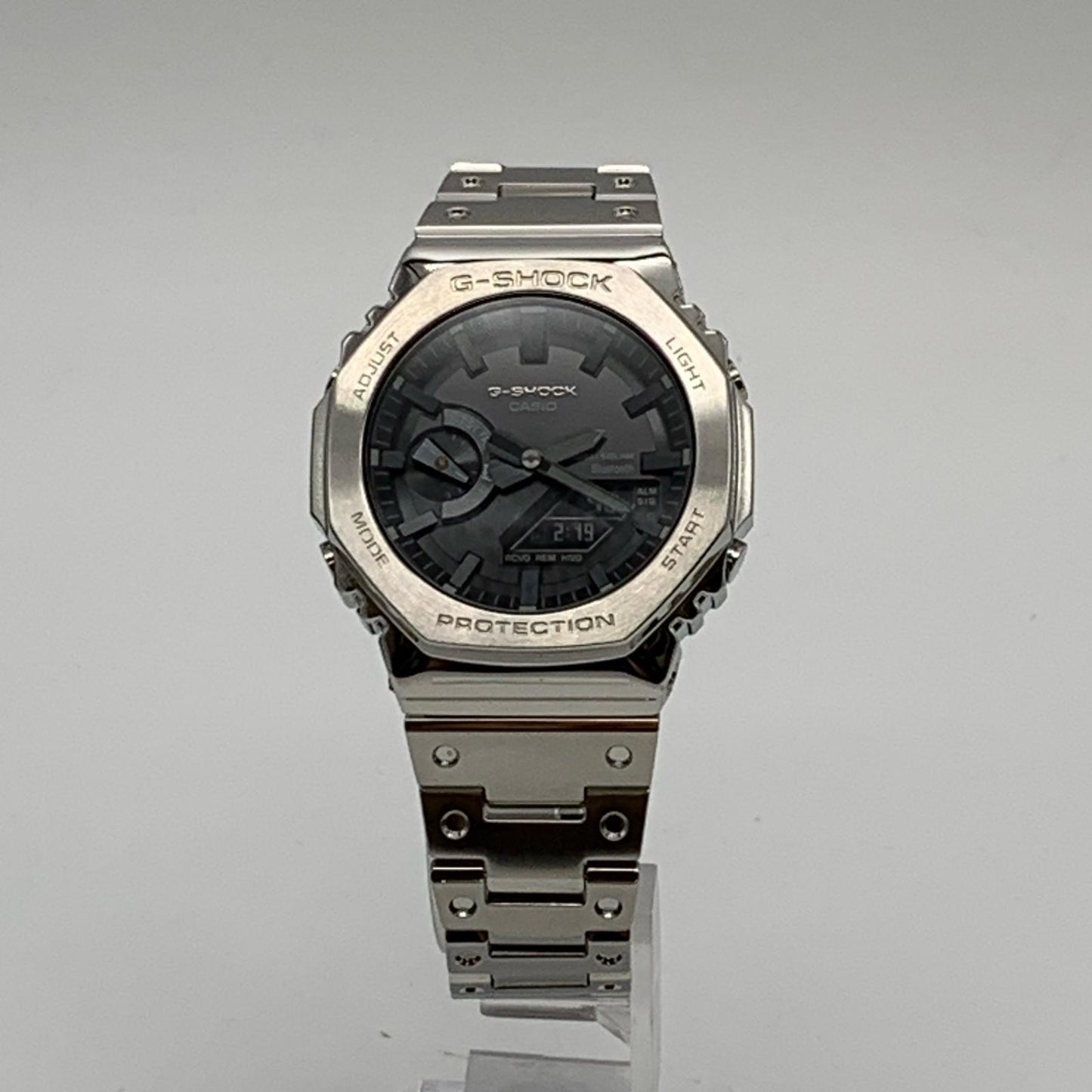 G-SHOCK | ジーショック 腕時計 GM-B2100D-1AJF アナデジソーラー シルバー【姫路東店】