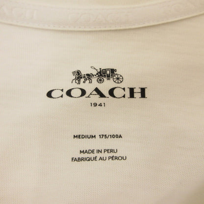 COACH | コーチ 半袖Ｔシャツ 3848 国内正規タグ ホワイト サイズ：M