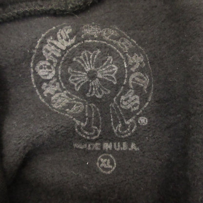 CHROME HEARTS | クロムハーツ VERTICAL LOGO HOODIE パーカー 国内正規タグ ブラック サイズ：XL