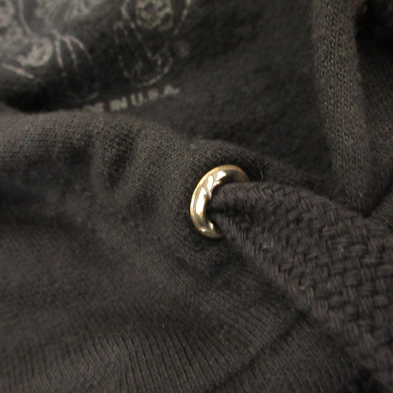 CHROME HEARTS | クロムハーツ VERTICAL LOGO HOODIE パーカー 国内正規タグ ブラック サイズ：XL
