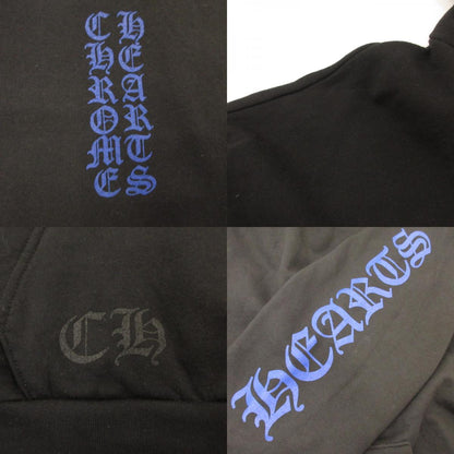 CHROME HEARTS | クロムハーツ VERTICAL LOGO HOODIE パーカー 国内正規タグ ブラック サイズ：XL