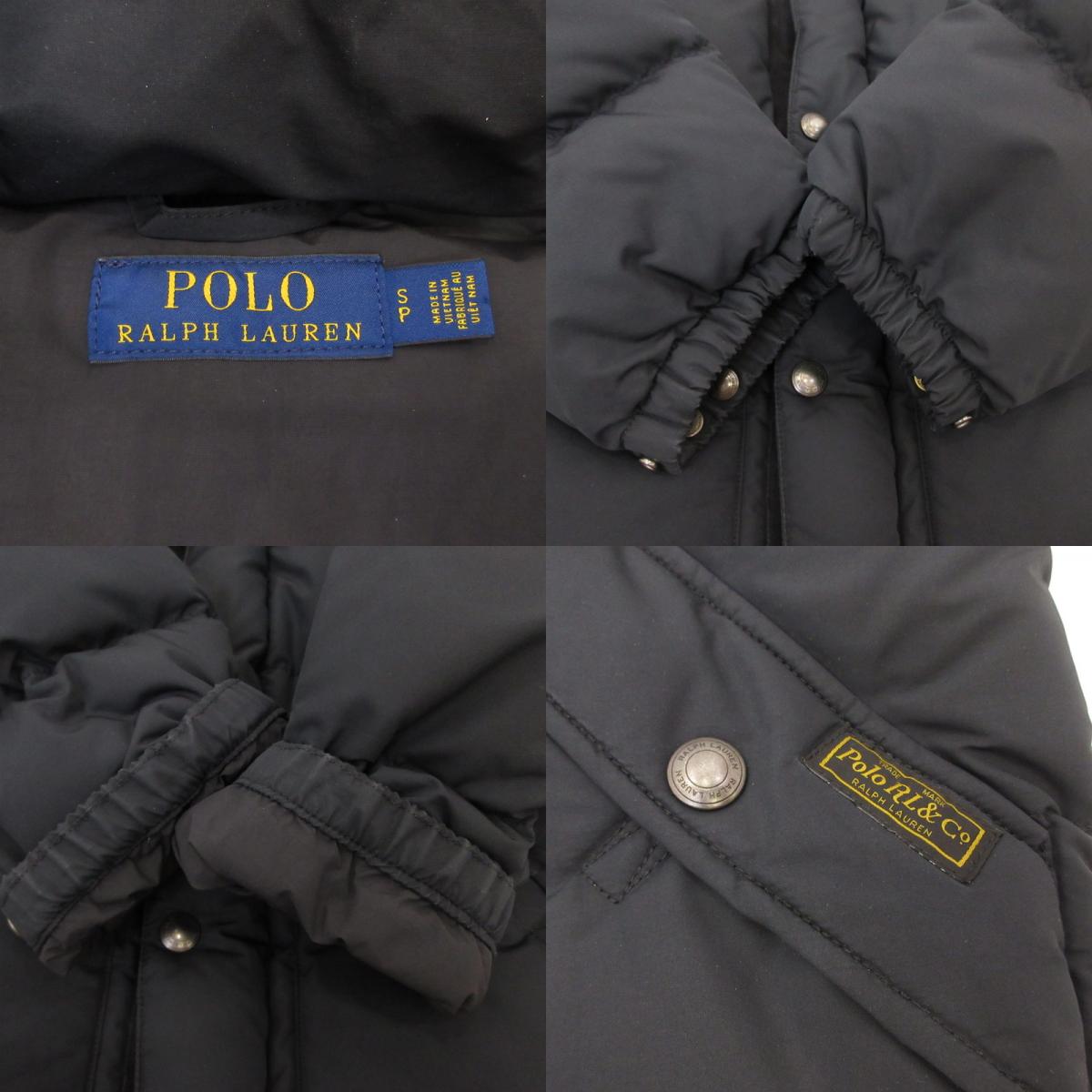 POLO RALPH LAUREN | ポロ・ラルフローレン ダウンジャケット 710674439002 ブラック サイズ：S【姫路東店】