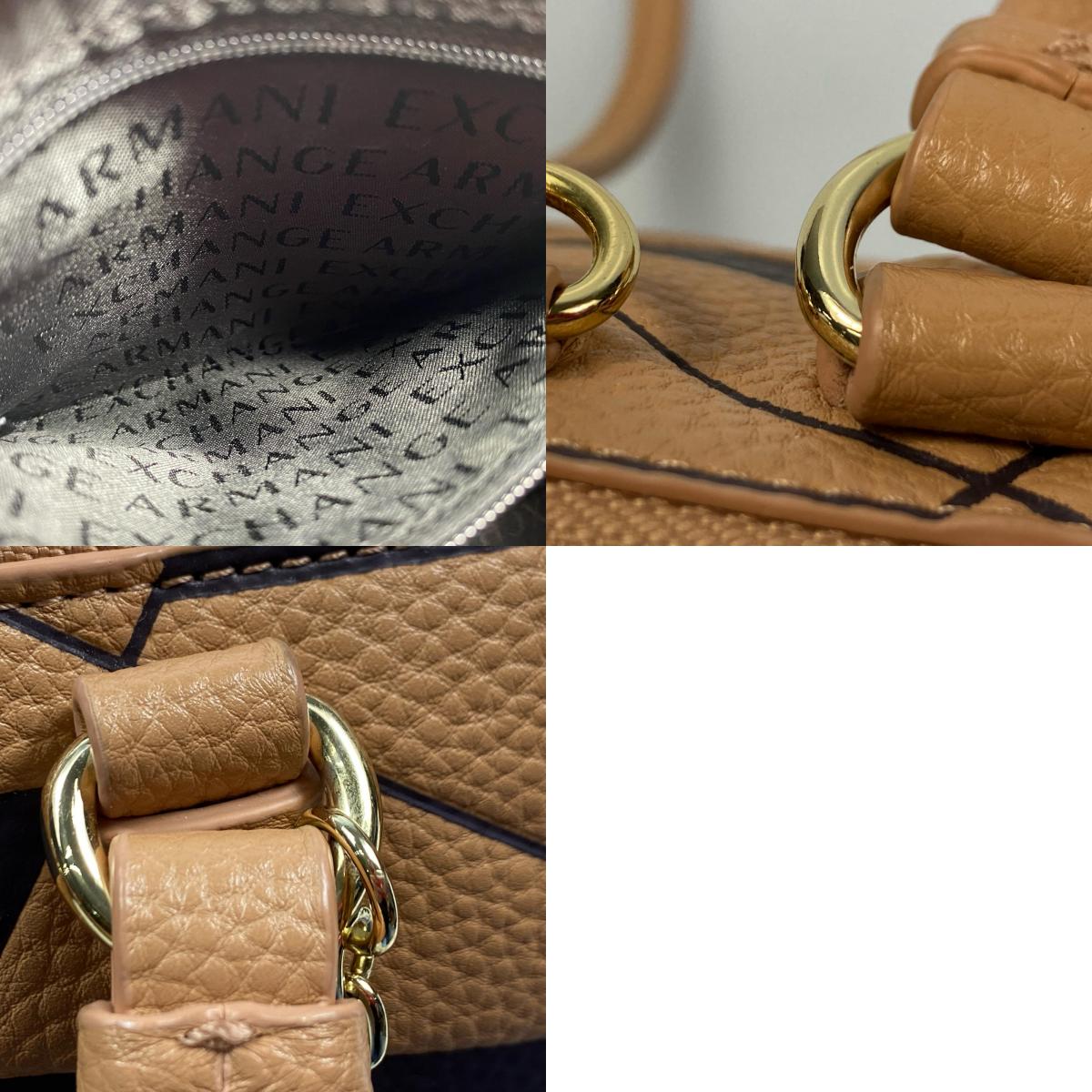 ARMANI EXCHANGE | アルマーニエクスチェンジ モノグラムロゴミニバッグ その他バッグ 2wayバッグ ブラウン【姫路東店】