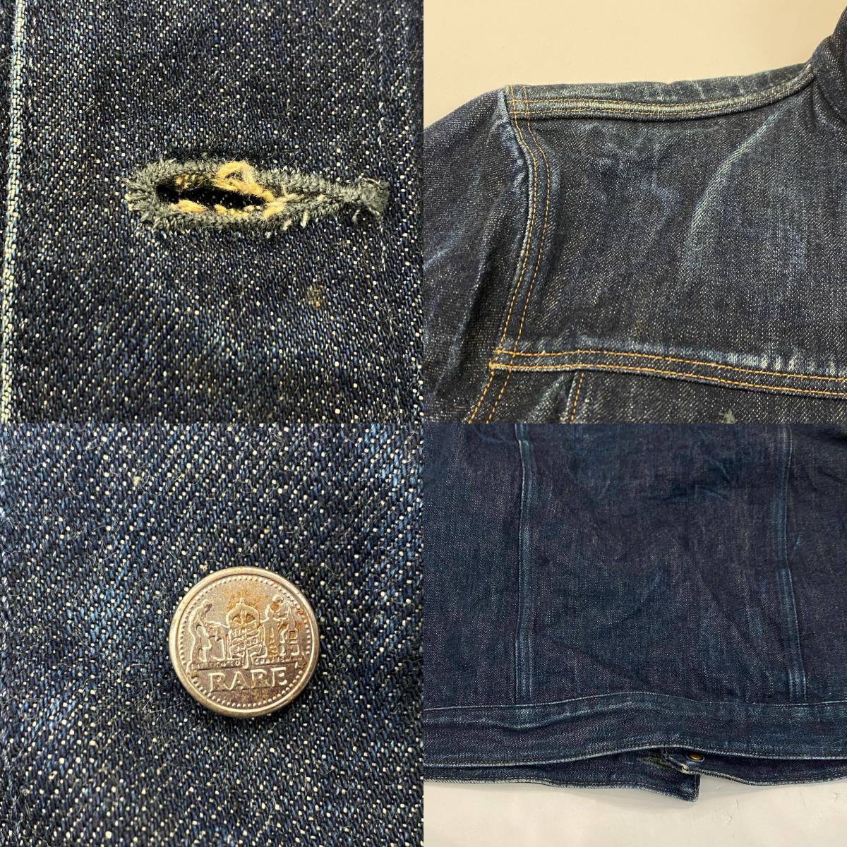 BIG JOHN | ビッグジョン RARE デニム R609 デニムジャケット ネイビー サイズ：XL【姫路東店】