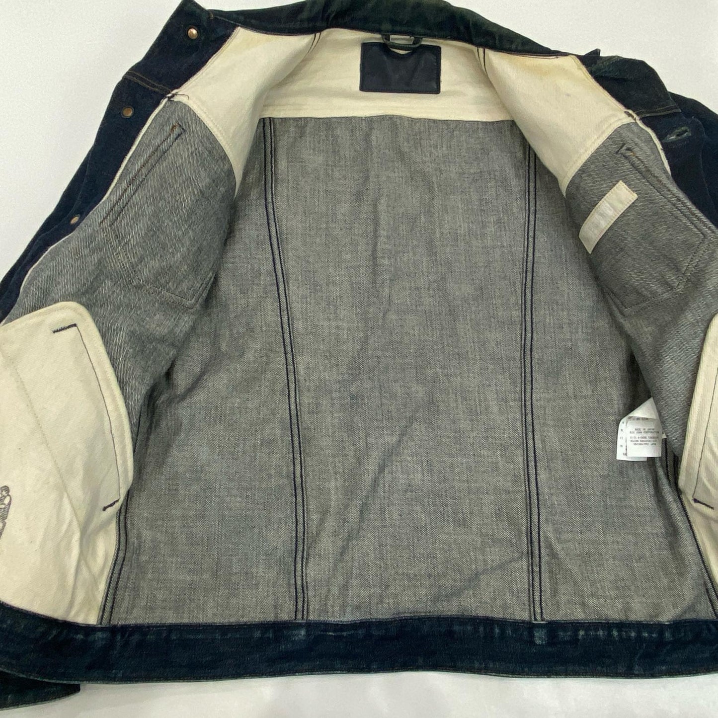 BIG JOHN | ビッグジョン RARE デニム R609 デニムジャケット ネイビー サイズ：XL【姫路東店】