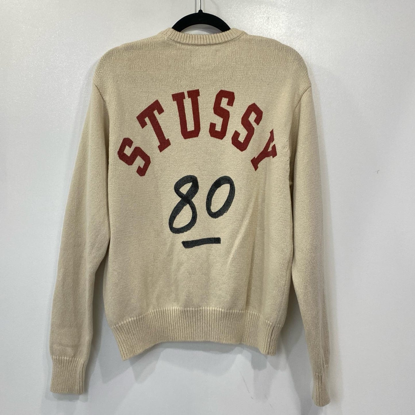 STUSSY | ステューシー Handwritten Sweater セーター 117263 2025S/S アイボリー サイズ：S【姫路東店】