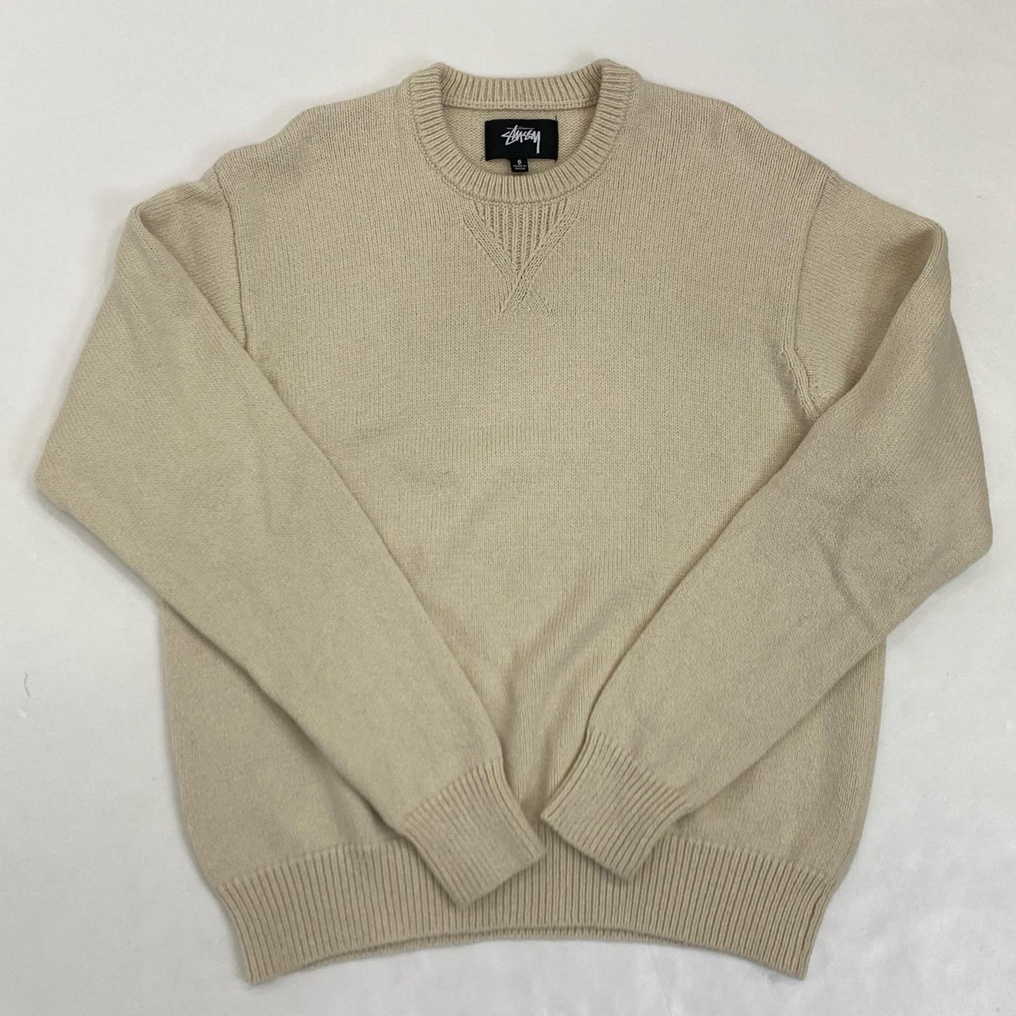 STUSSY | ステューシー Handwritten Sweater セーター 117263 2025S/S アイボリー サイズ：S【姫路東店】