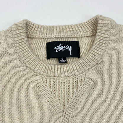 STUSSY | ステューシー Handwritten Sweater セーター 117263 2025S/S アイボリー サイズ：S【姫路東店】