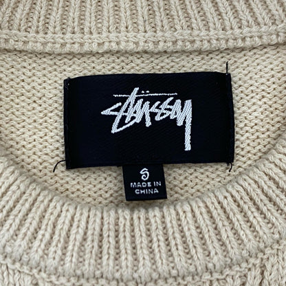 STUSSY | ステューシー Handwritten Sweater セーター 117263 2025S/S アイボリー サイズ：S【姫路東店】