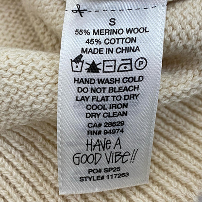STUSSY | ステューシー Handwritten Sweater セーター 117263 2025S/S アイボリー サイズ：S【姫路東店】