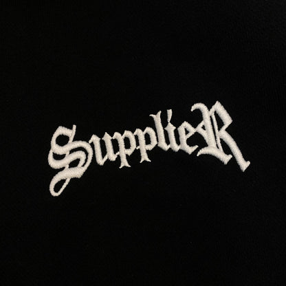 SUPPLIER | サプライヤー CROSS HOODIE パーカー ブラック サイズ：M