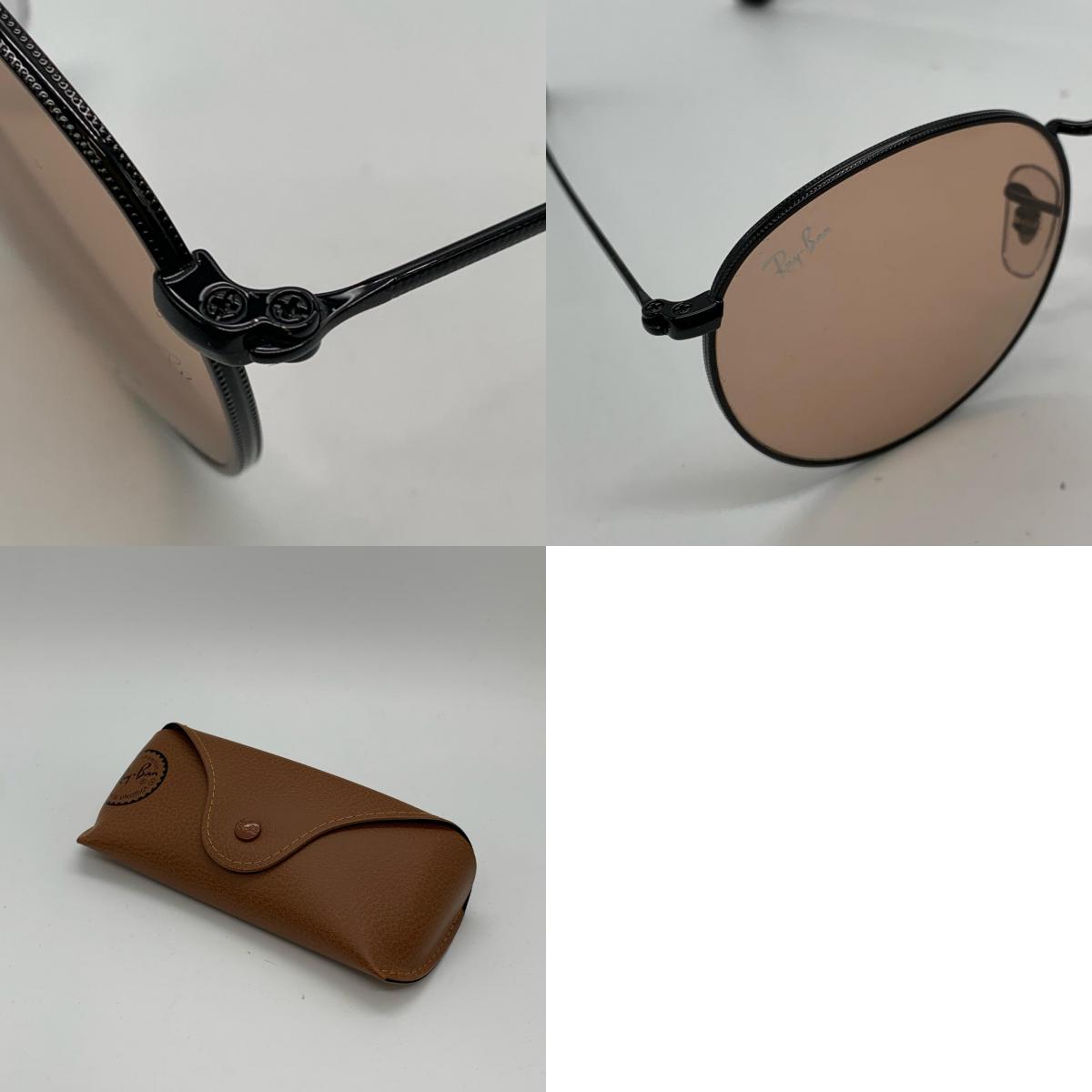 【中古】RAY BAN | レイバン Round Metal サングラス RB3447 ｻｲｽﾞ:50□21 ブラック【姫路東店】