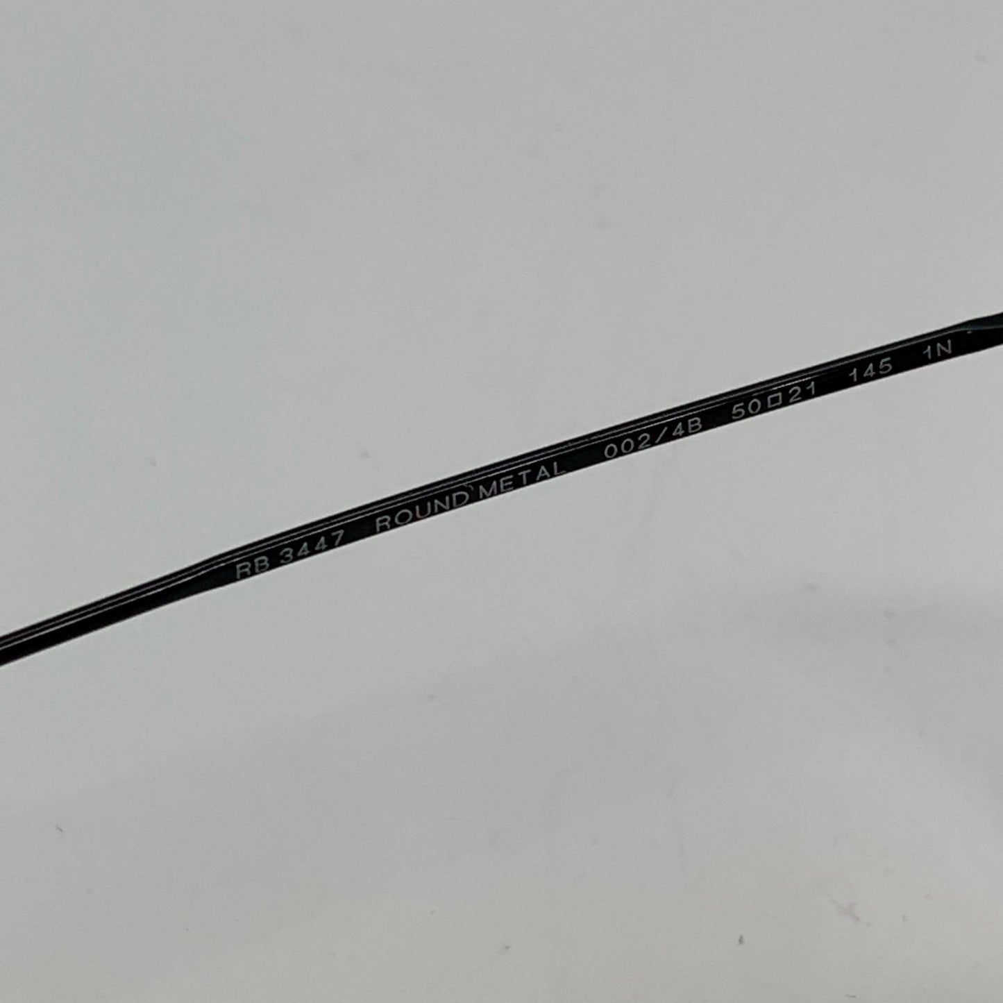 【中古】RAY BAN | レイバン Round Metal サングラス RB3447 ｻｲｽﾞ:50□21 ブラック【姫路東店】