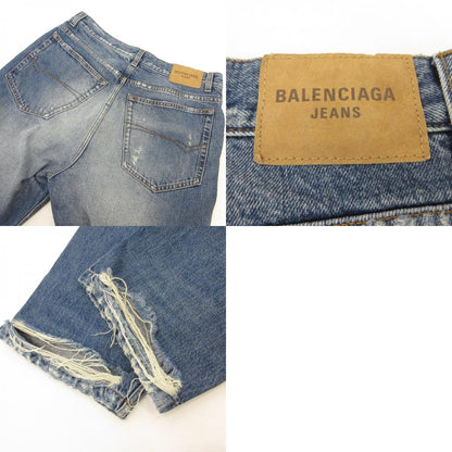 BALENCIAGA | バレンシアガ LOOSE FIT DENIM PANTS デニムパンツ 736540 国内正規品 ブルー サイズ：S