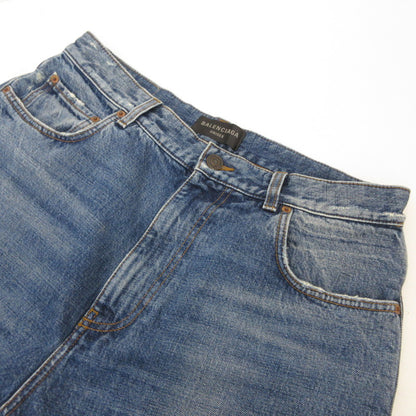 BALENCIAGA | バレンシアガ LOOSE FIT DENIM PANTS デニムパンツ 736540 国内正規品 ブルー サイズ：S