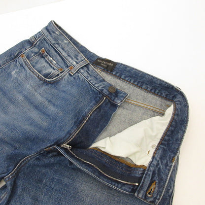 BALENCIAGA | バレンシアガ LOOSE FIT DENIM PANTS デニムパンツ 736540 国内正規品 ブルー サイズ：S