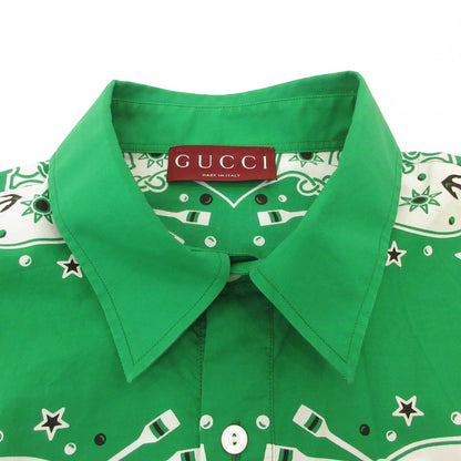 GUCCI | グッチ Sailor Bandana Print Shirt 長袖シャツ 787530 国内正規品 サイズ：50