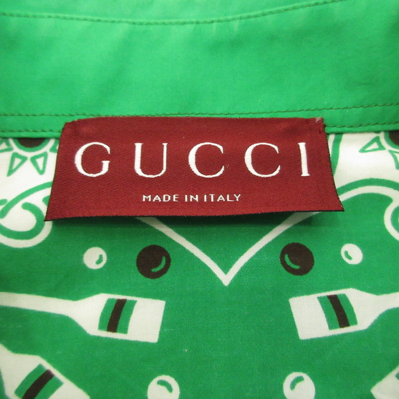 GUCCI | グッチ Sailor Bandana Print Shirt 長袖シャツ 787530 国内正規品 サイズ：50