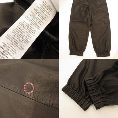 GUCCI | グッチ パンツ 738235 国内正規品　羊革 ブラック サイズ：46