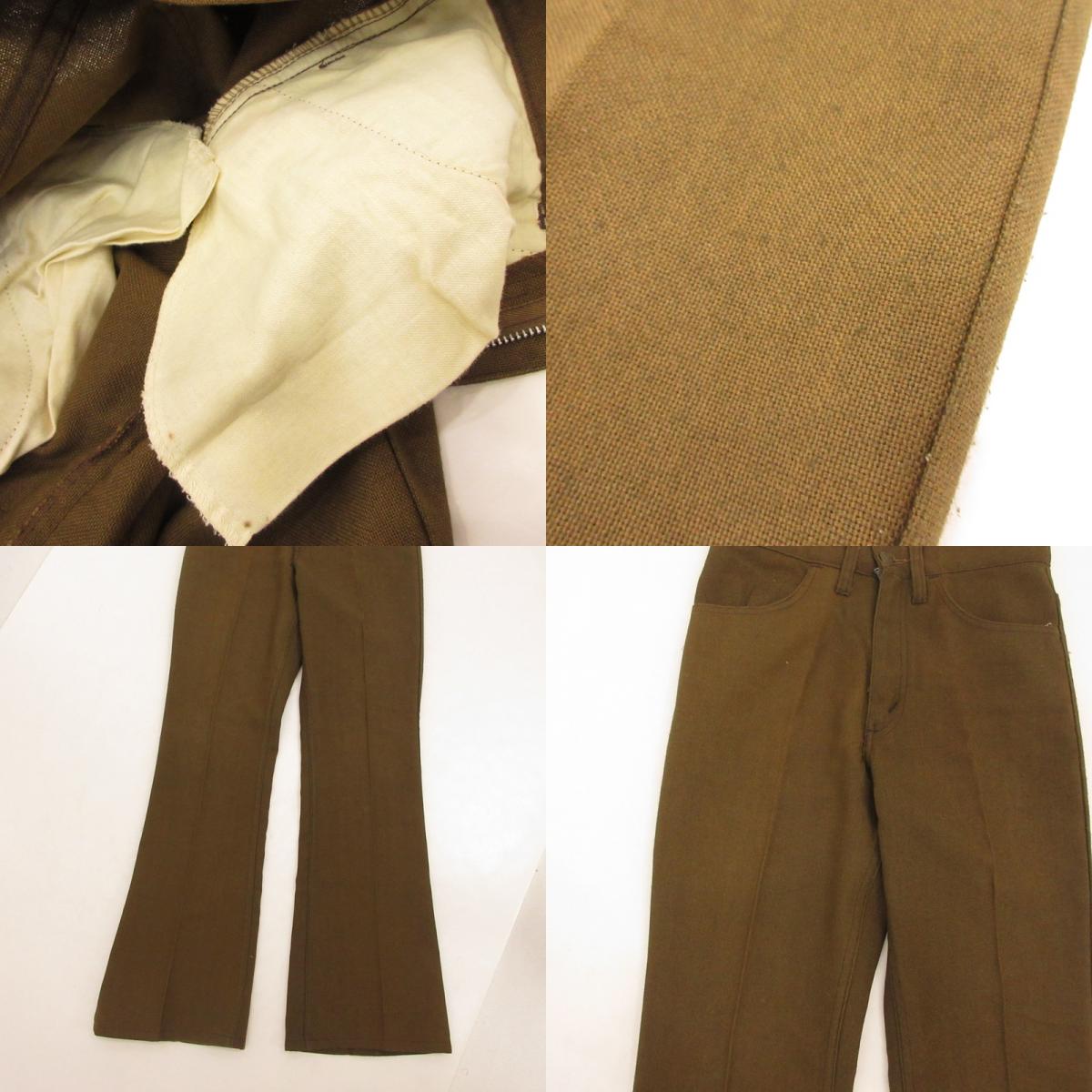 Levi's | リーバイス STA-PREST パンツ 棒タロン/ビッグE 年式:60-70s ブラウン サイズ：26【姫路東店】