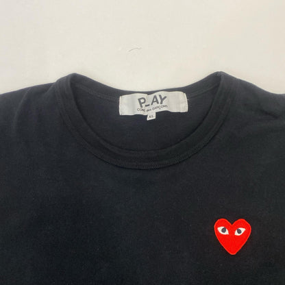 PLAY COMME des GARCONS | プレイコムデギャルソン 長袖Ｔシャツ AZ-T118 ブラック サイズ：XL