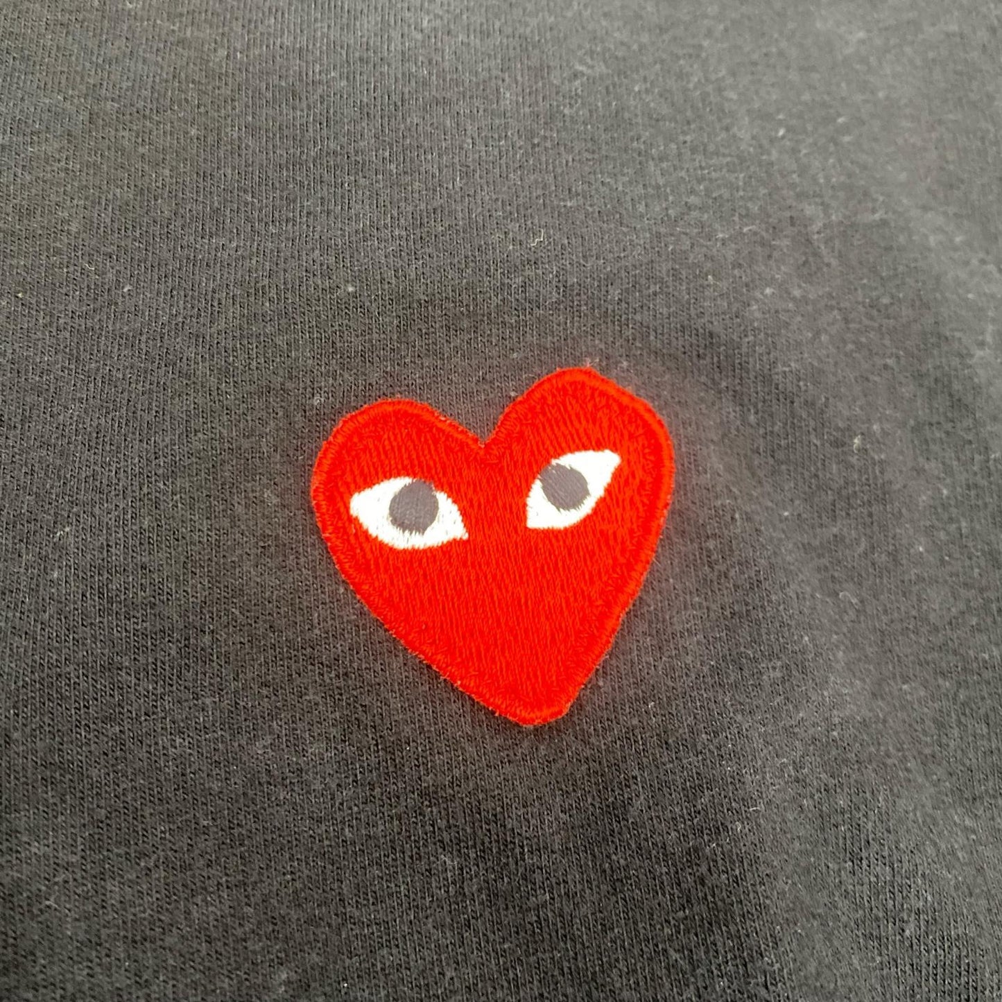 PLAY COMME des GARCONS | プレイコムデギャルソン 長袖Ｔシャツ AZ-T118 ブラック サイズ：XL
