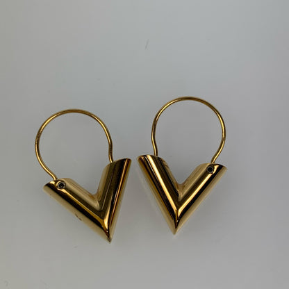 LOUIS VUITTON | ルイ・ヴィトン フープイヤリングエセンシャル ピアス M61088【姫路東店】