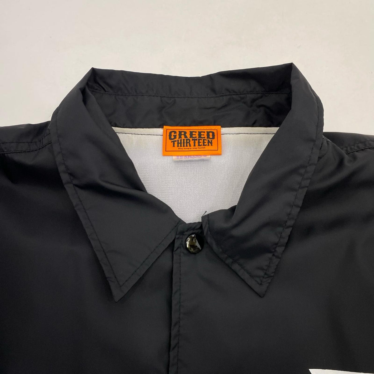 GREED13｜グリードサーティーン IRON CROSS Coach Jacket その他アウター ブラック サイズ：XXL【姫路東店】