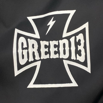 GREED13｜グリードサーティーン IRON CROSS Coach Jacket その他アウター ブラック サイズ：XXL【姫路東店】