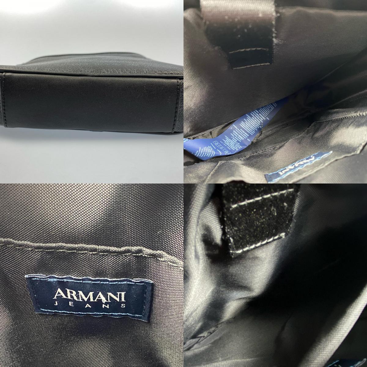 ARMANI JEANS | アルマーニ・ジーンズ ショルダーバッグ CD996 932525 ブラック【姫路東店】