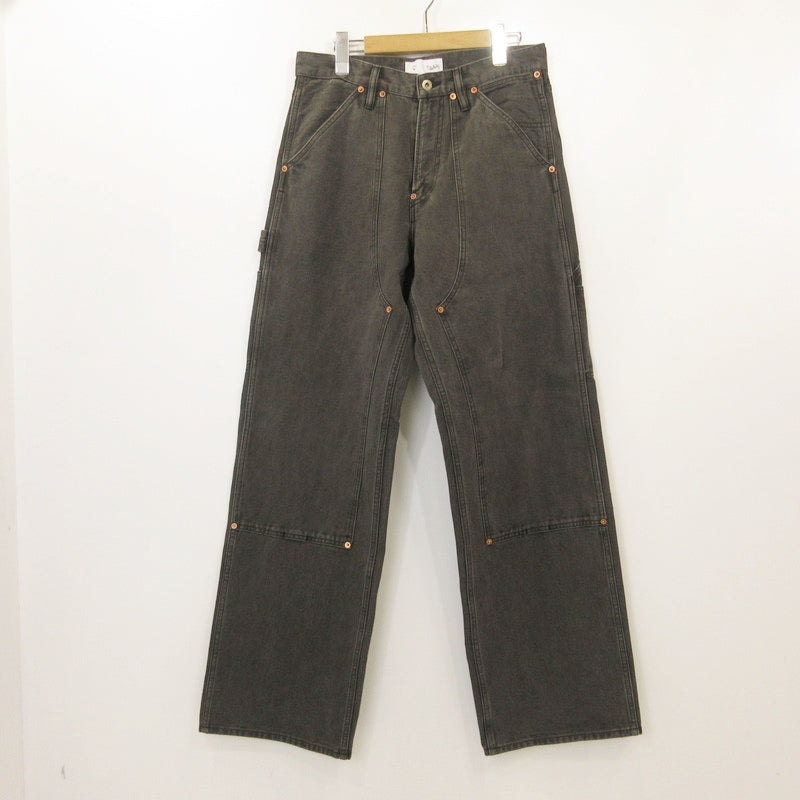 SUGARHILL | シュガーヒル MODERN DENIM PAINTER パンツ 26880403 ×CAR SERVICE ブラック サイズ：32
