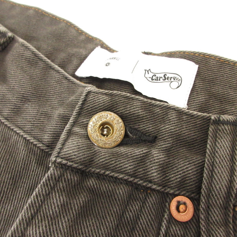 SUGARHILL | シュガーヒル MODERN DENIM PAINTER パンツ 26880403 ×CAR SERVICE ブラック サイズ：32