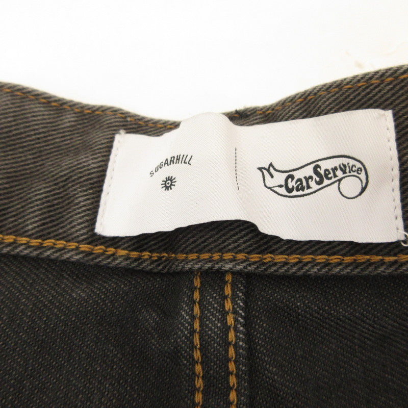 SUGARHILL | シュガーヒル MODERN DENIM PAINTER パンツ 26880403 ×CAR SERVICE ブラック サイズ：32
