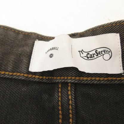 SUGARHILL | シュガーヒル MODERN DENIM PAINTER パンツ 26880403 ×CAR SERVICE ブラック サイズ：32