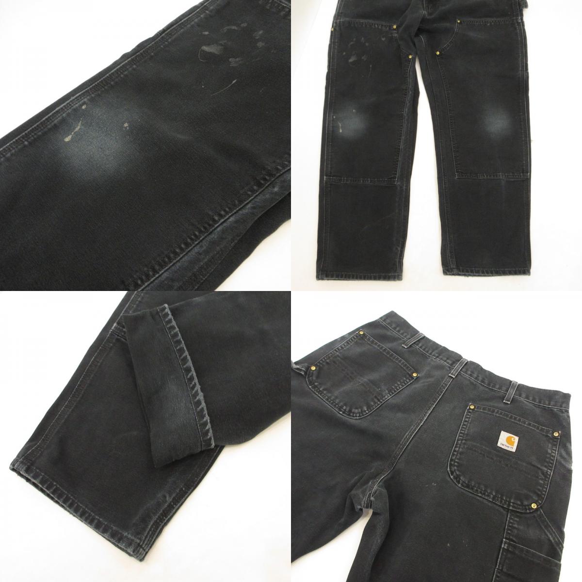 【中古】Carhartt | カーハート パンツ B01 BLK USA製 ブラック サイズ：36【姫路東店】