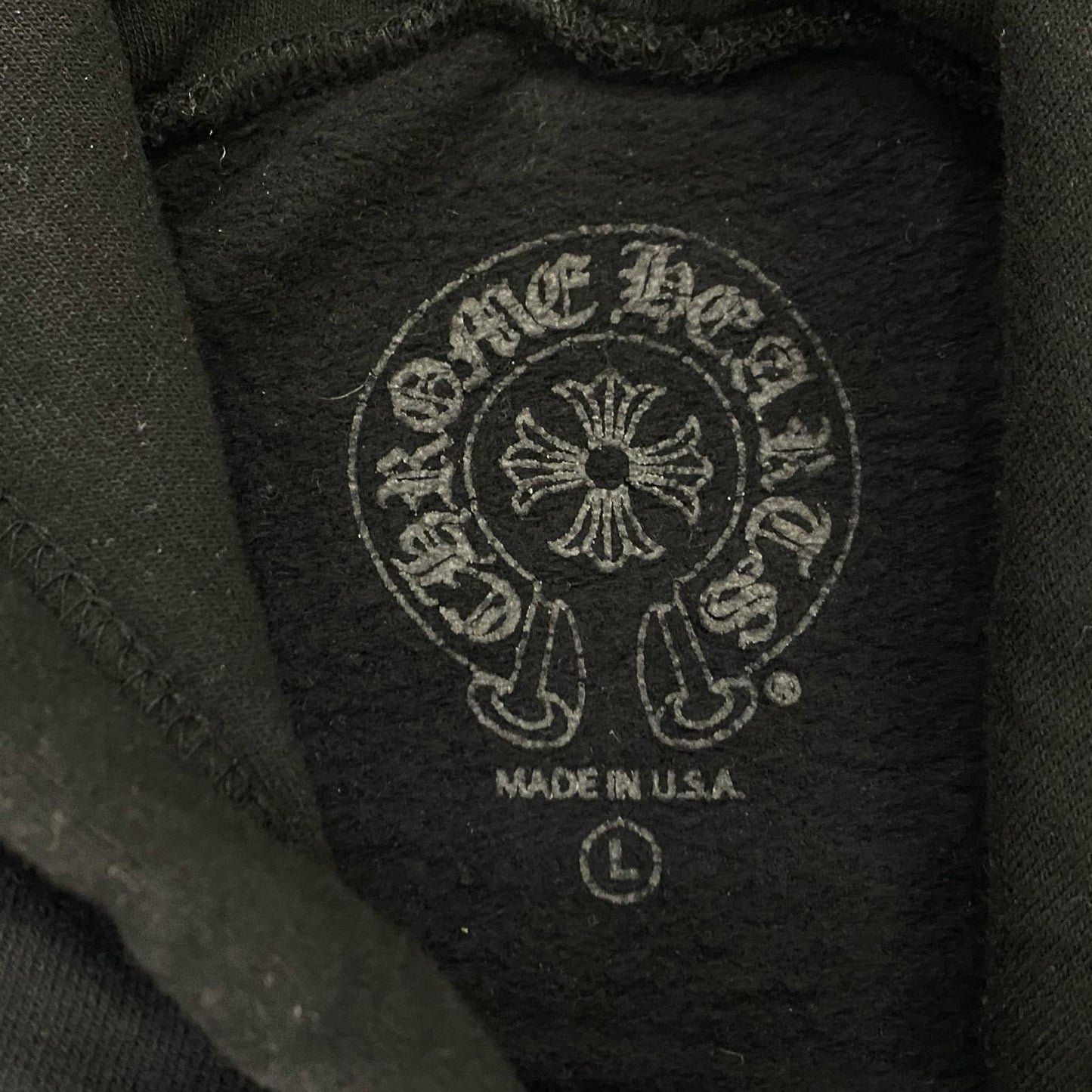 CHROME HEARTS | クロムハーツ Chomper Horseshoe Hoodie パーカー プルオーバーパーカー 国内正規品 ブラック サイズ：L【姫路東店】