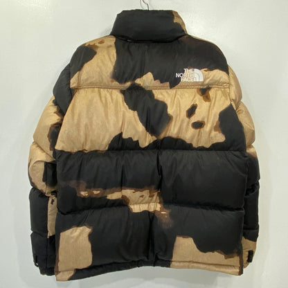 【中古】Supreme | シュプリーム Bleached Denim Print Nuptse Jacket ダウンジャケット ND52100I 2021A/W サイズ：M【姫路東店】